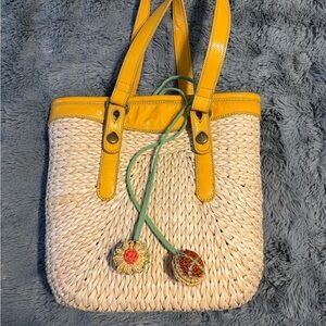 Lucky Brand Seagrass Shoulder Bag